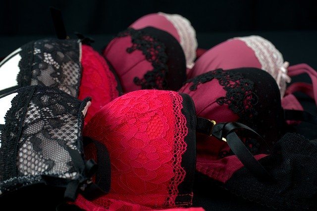 Bras with frills and laces