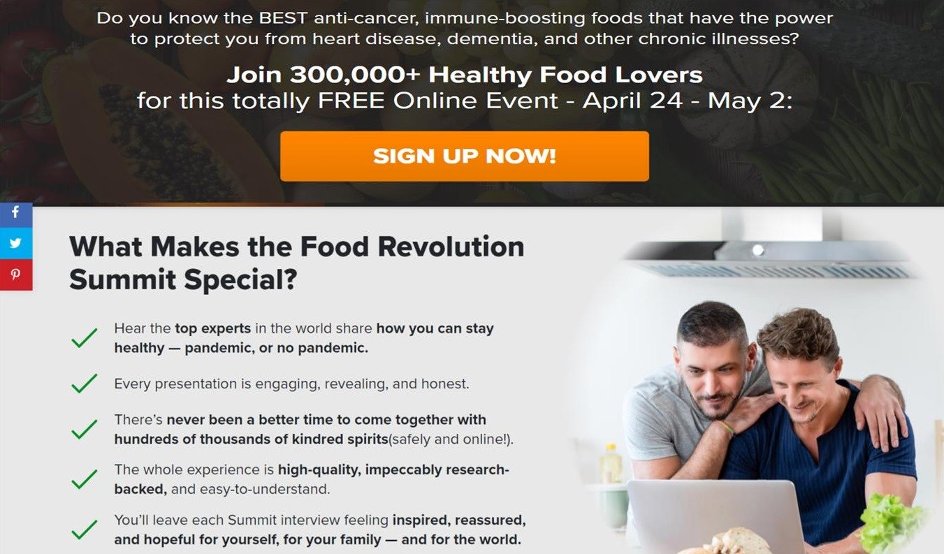 10th Food Revolution Summit 24 Apr 2021 - 2 May 2021